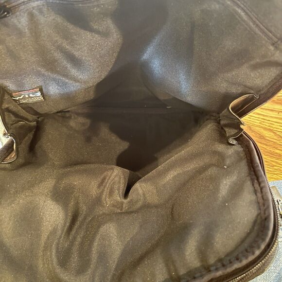 Wilson's Leather Pelle Studio Black Leather Medium Shoulder Backpack Butter Soft - Picture 13 of 15